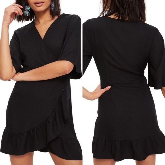 Topshop Ruffle Minidress (F15) - Picture 1 of 8